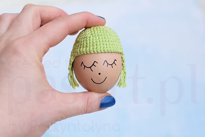 Jak zrobić czapeczki na jajka