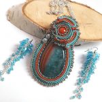 jak zrobić kolczyki gronka