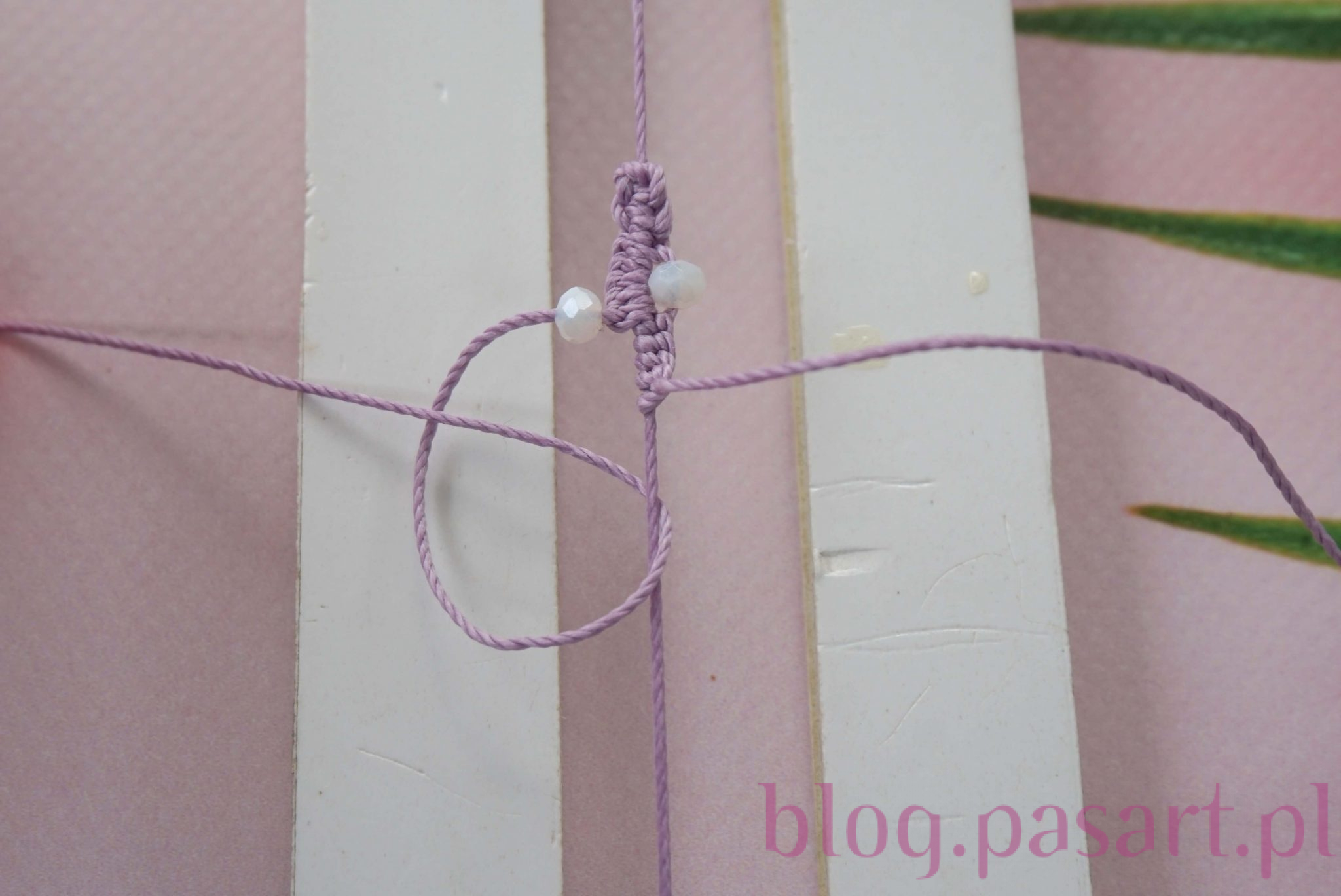Jak zrobić bransoletkę falę ze sznurka