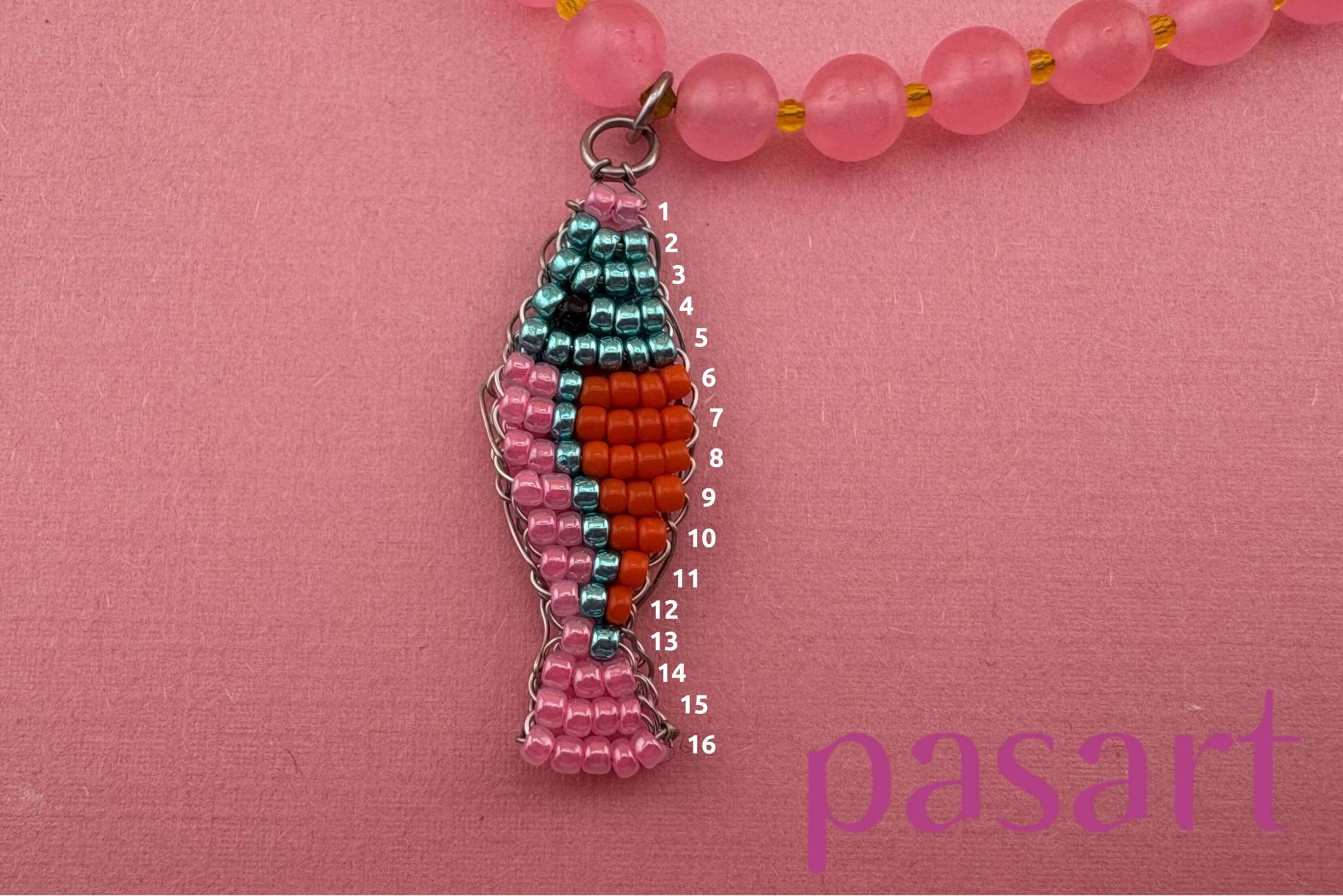 Jak zrobić rybkę z koralików