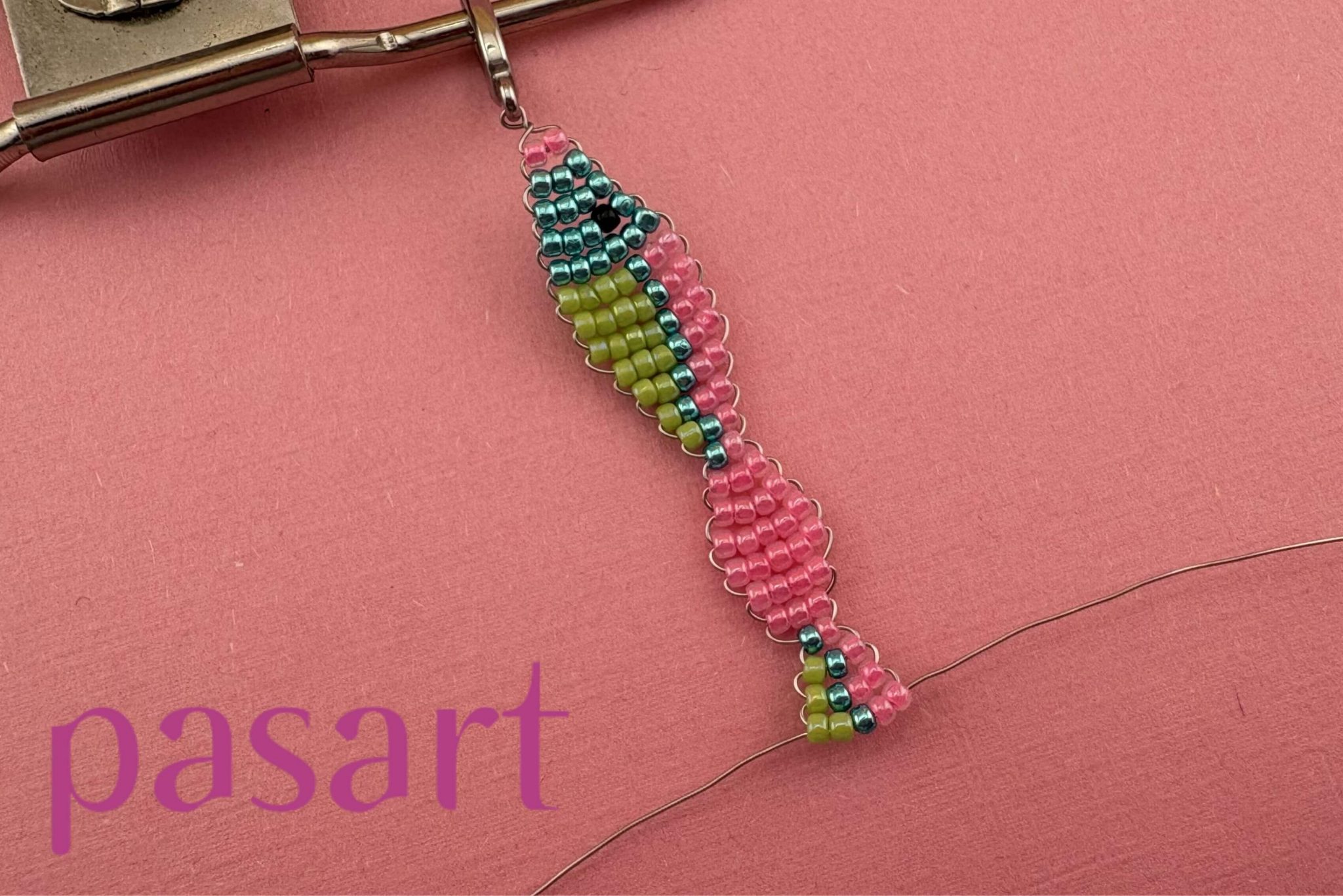 Jak zrobić rybkę z koralików